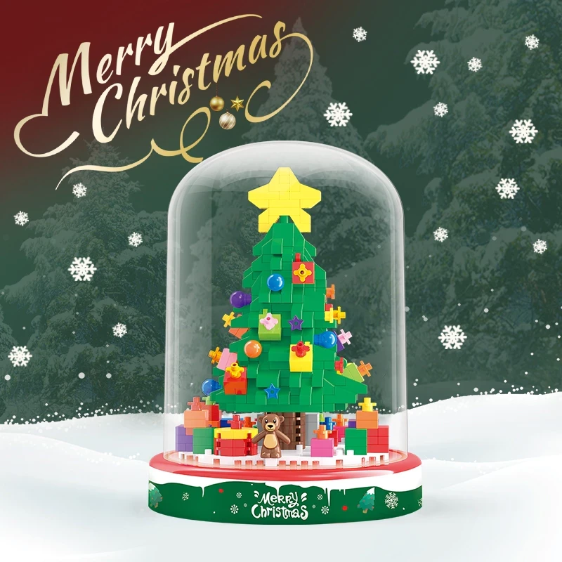 Christmas Day Bricks Christmas Gifts Nano Block Christmas Gift Christmas Tree Christmas Toys Boys Girl Christmas Gifts