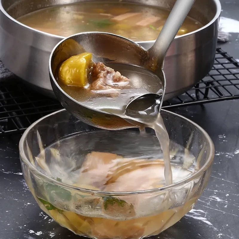 Stainless Steel Grease Fat Separator Spoon