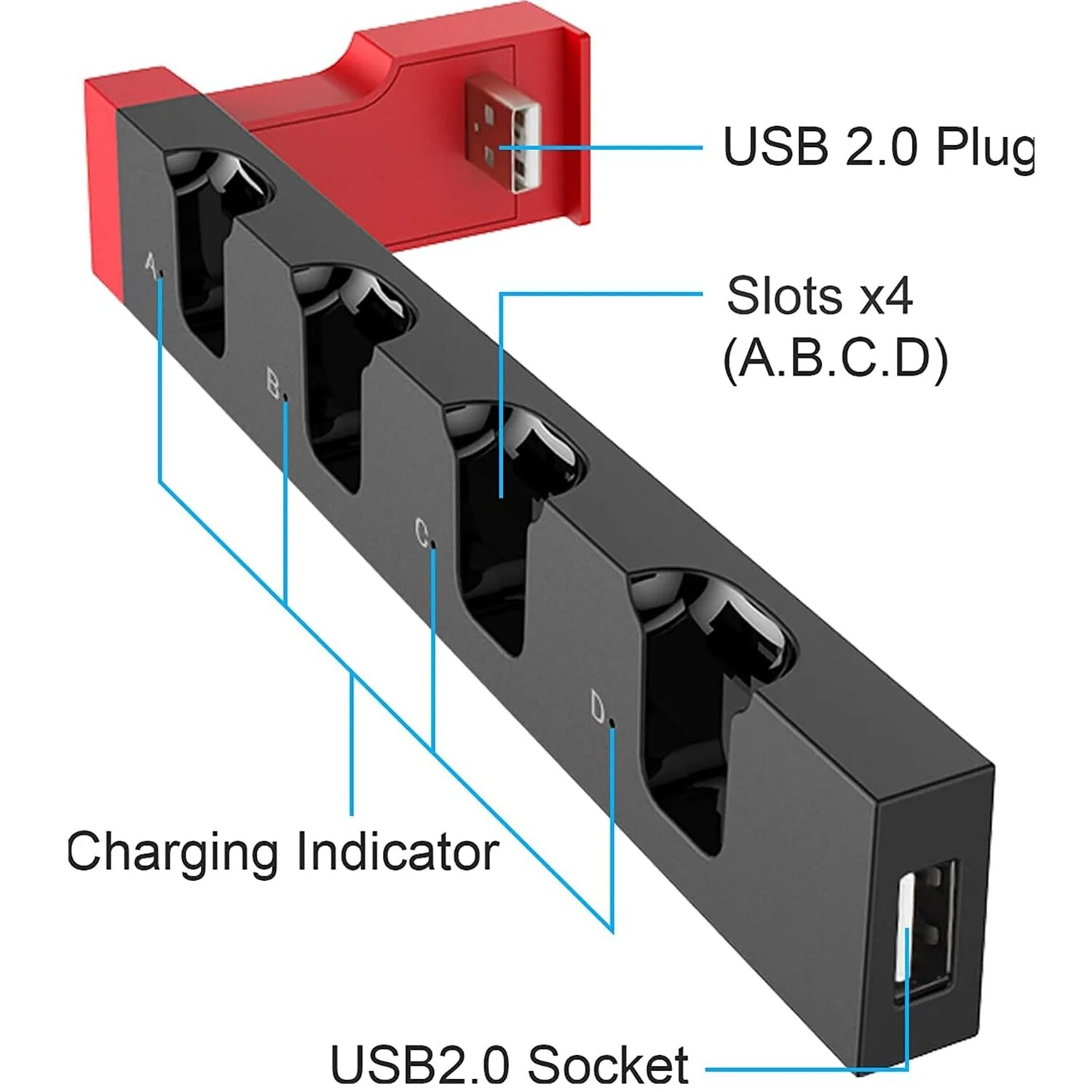 IPEGA PG-9186 Joycon Charging Dock Station