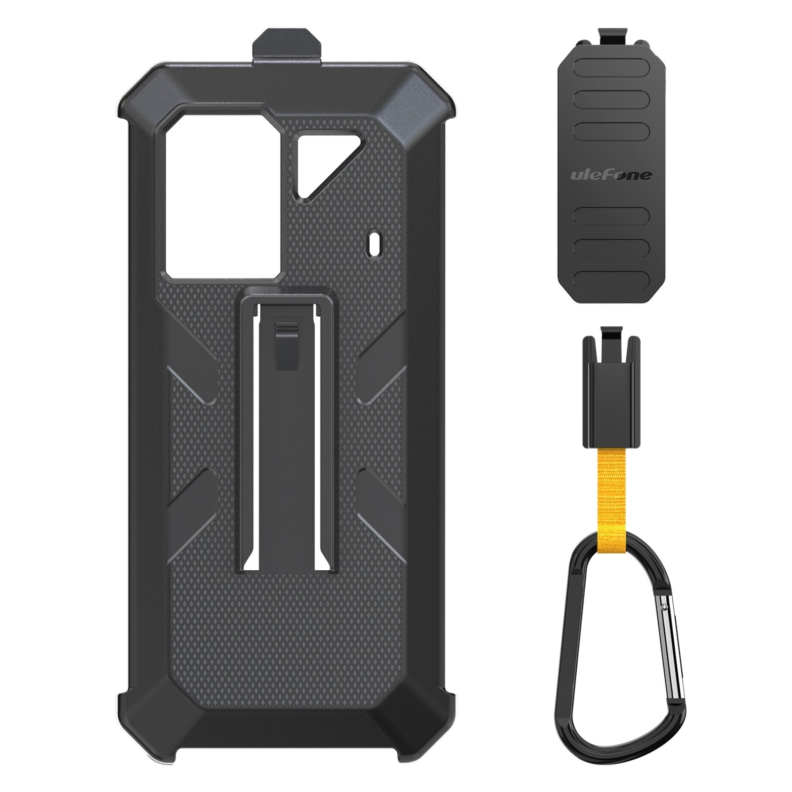 Original Ulefone Power Armor 18T Protective Case - Multifunctional Back Clip Cover