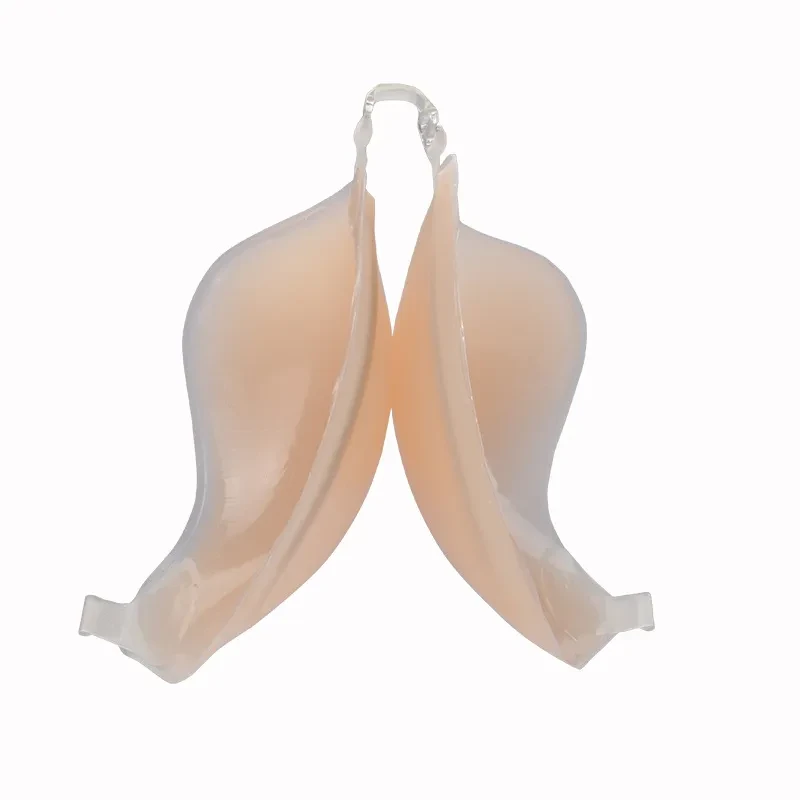 Silicone Chest Stickers with Steel Ring