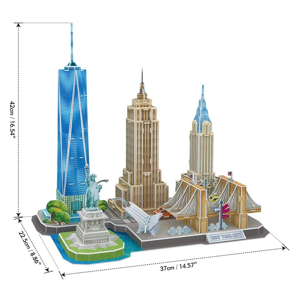 Cubicfun 3D Puzzle CityLine New York City