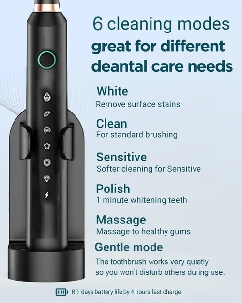 Adult Sonic Electric Toothbrush