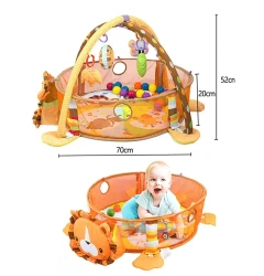 Baby Anti-Urine Marine Game Mat Climbing Mat Fitness Rack