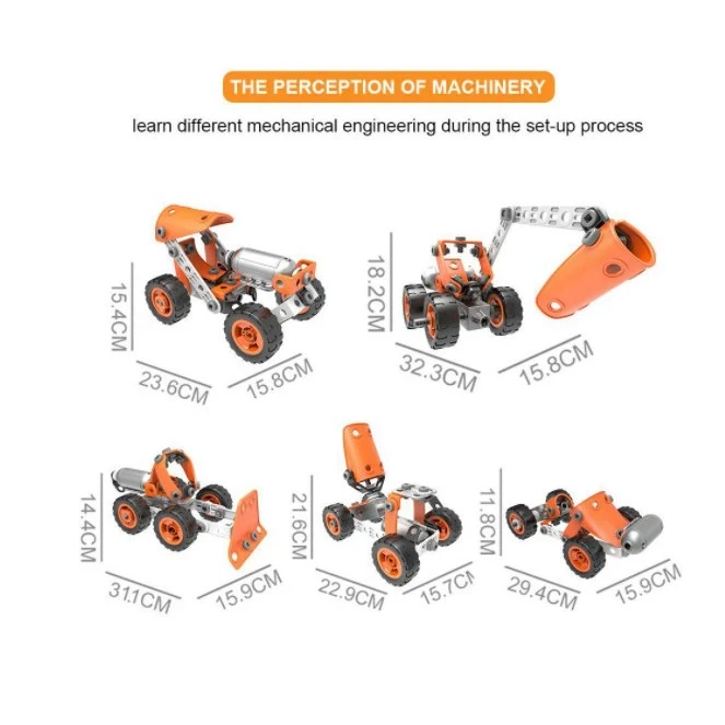 Build Play 10 in 1 3D Puzzle Children's Toys Sharpen Children's Brains and Creativity