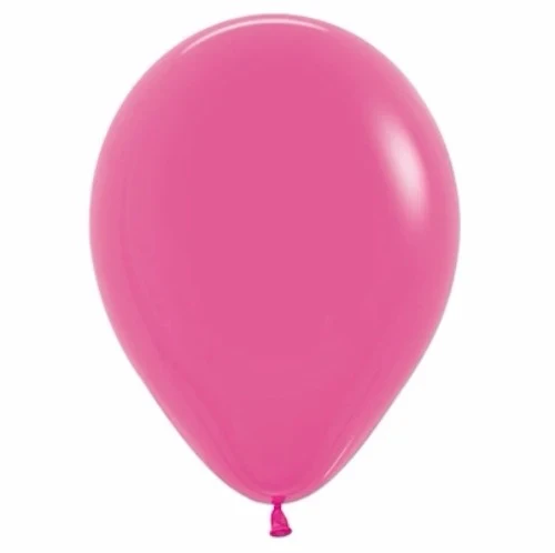 12cm Fashion Fuchsia Latex Balloons - Pack of 50