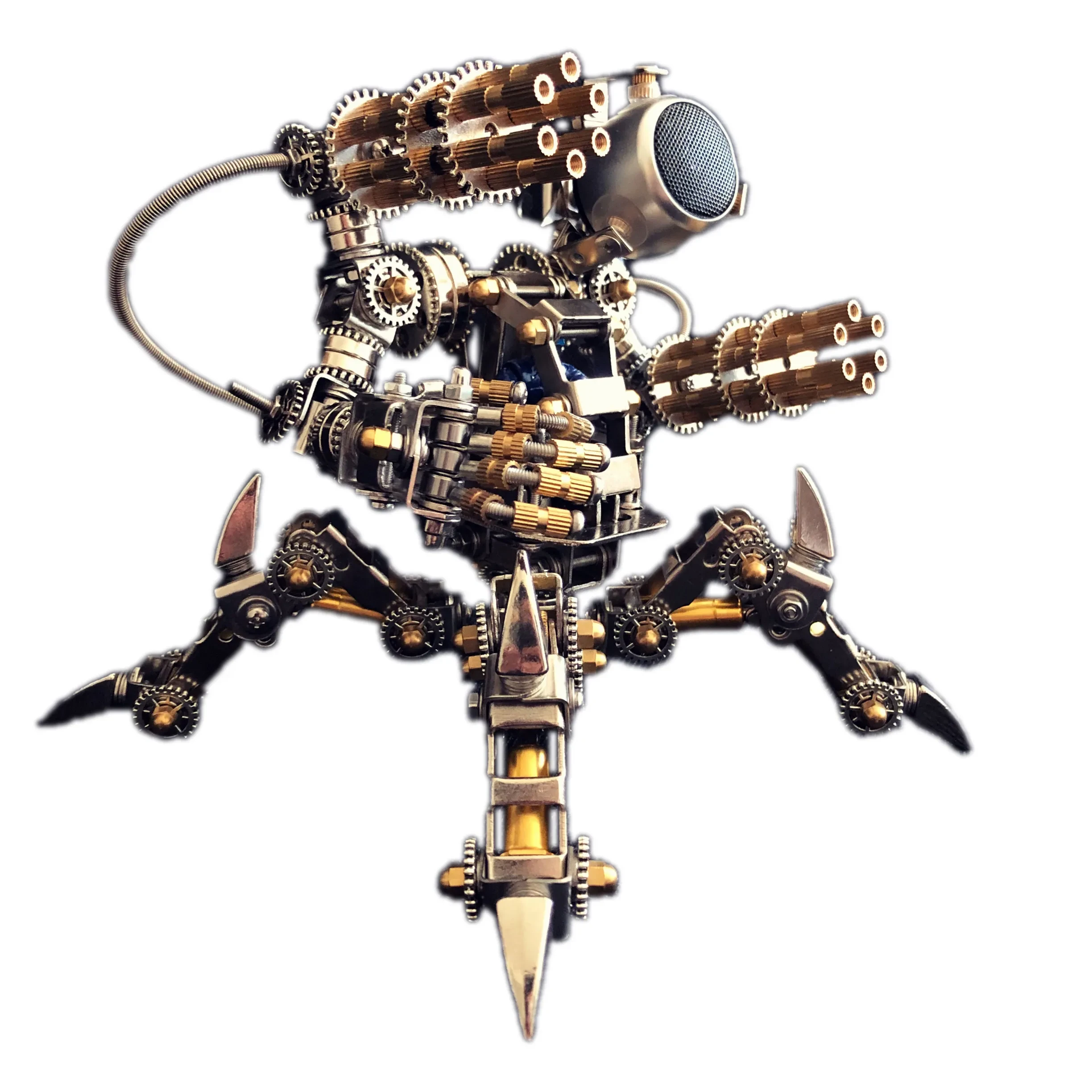 Metal Mecha Bluetooth Audio Ornaments