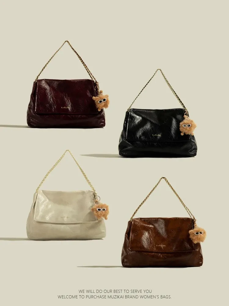 Retro Simple Women's Bag Commuter Large Capacity