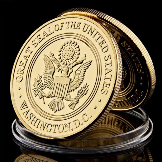 Liberty Letter Commemorative Coin Five Great Military States