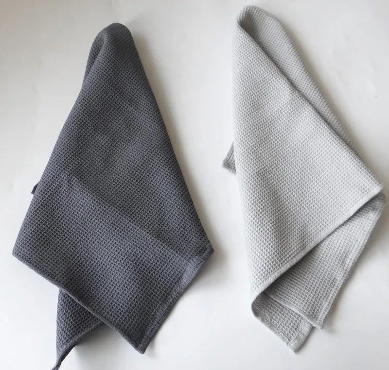 Cotton Home Kitchen Plain Fabric Tea Towel