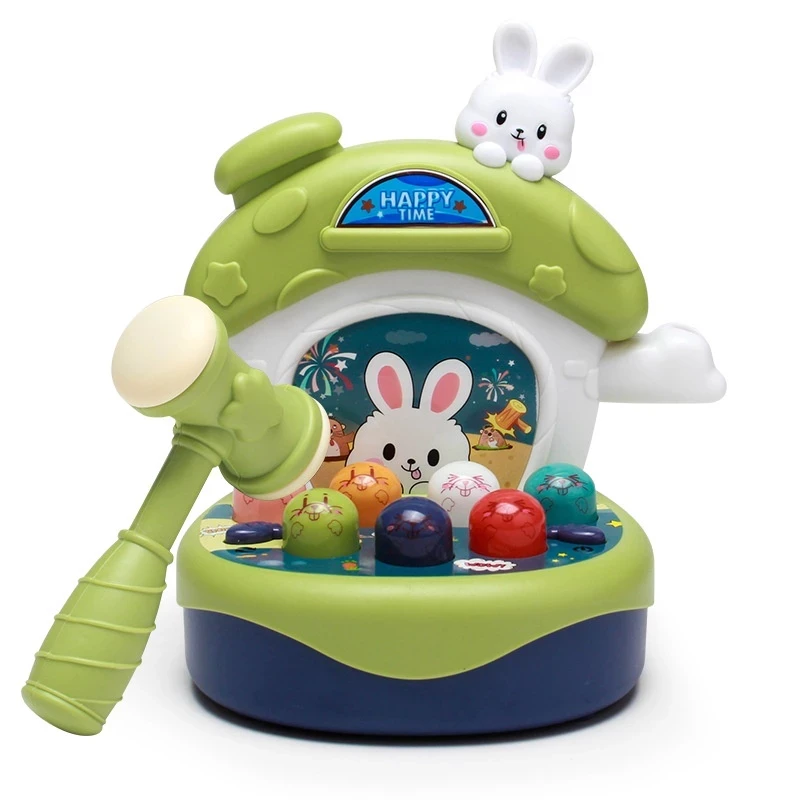 Children's Toy Hitting the Mouse Hammer Complete with Mini Piano Music