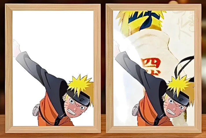 Naruto Memory with Minato Light Frame