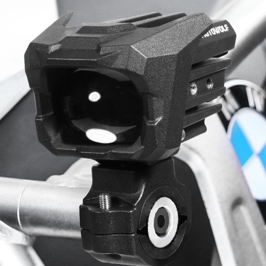 One Pair Of High And Low Beam Combination Aluminum Alloy LED Spotlight