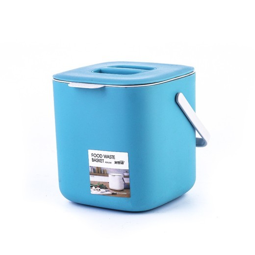 Portable Garbage Storage Bin With Lid
