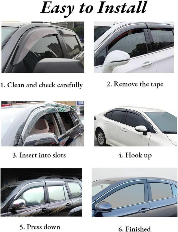 Window Visor For Toyota Hilux 2005-2015