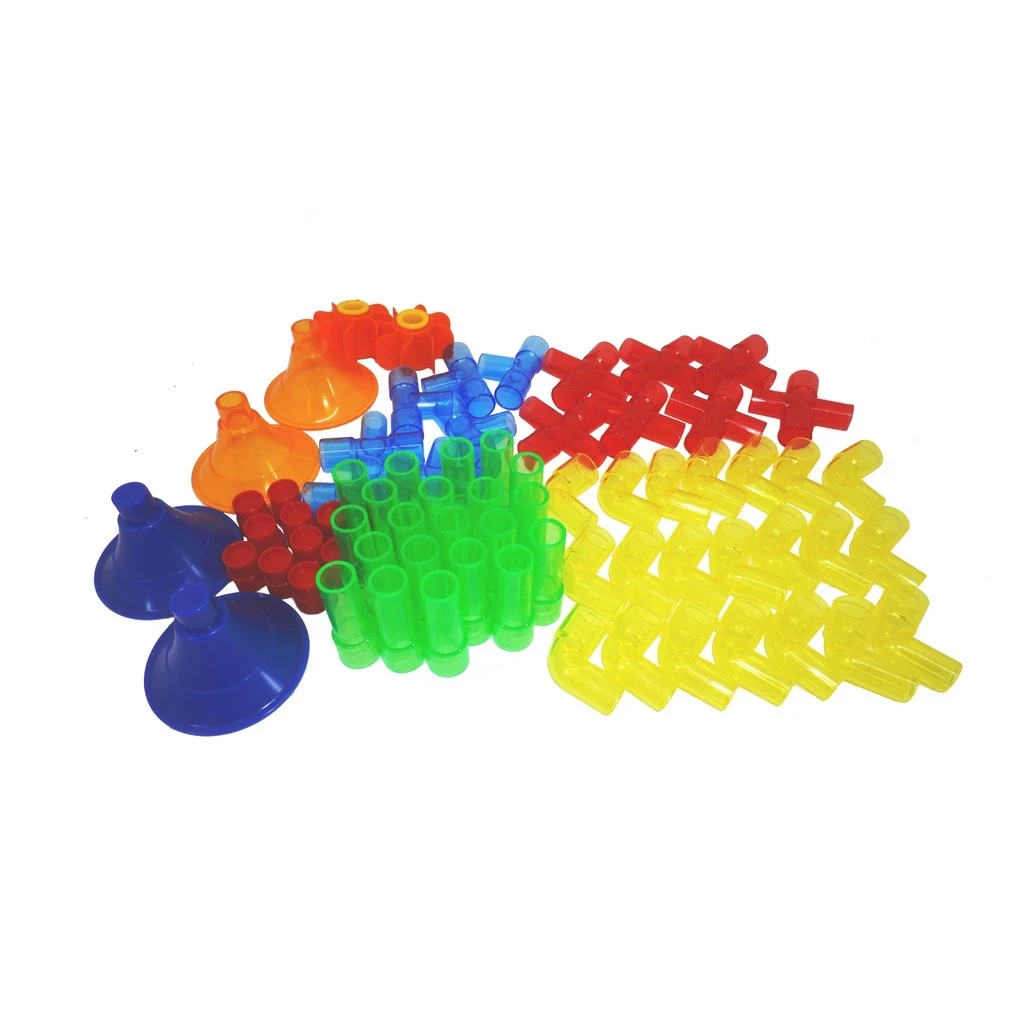 Aquatube Clearview Set Of 72 Waterplay Educational Toys for children's motor skills