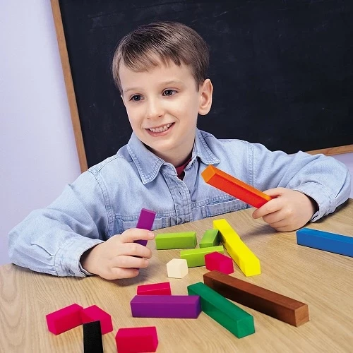 Learning Resources Fraction Tower Equivalency Cubes Children's Toys for Learning Mathematics
