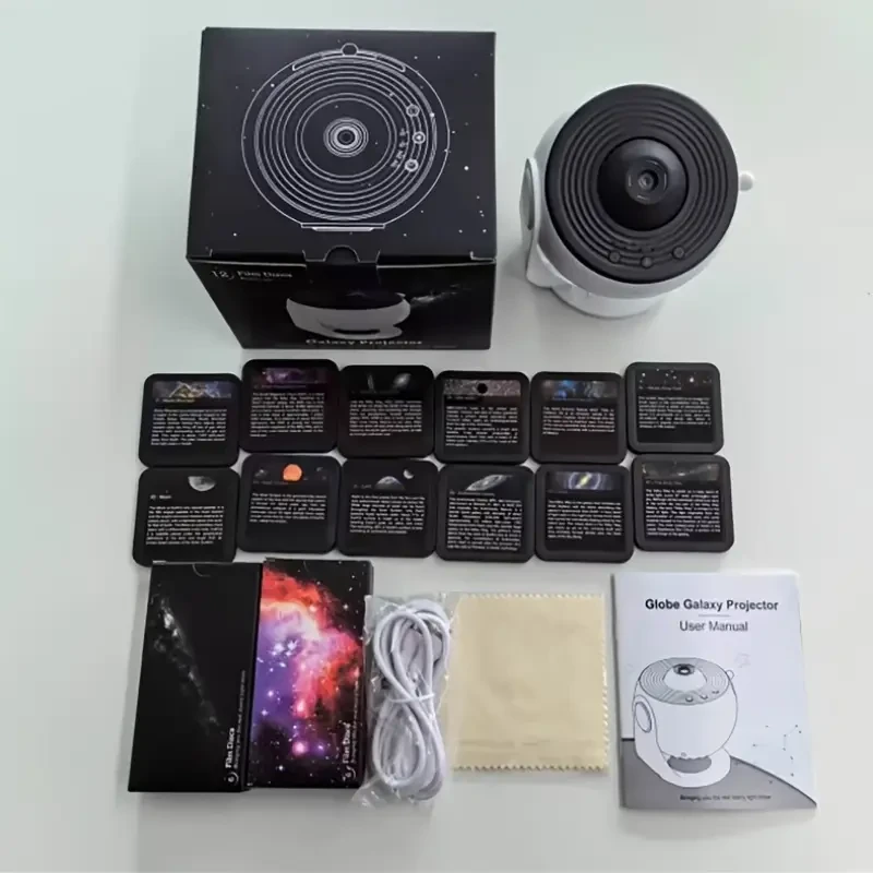 Starry Sky Atmosphere LED Projection with RGB Colors for Bedroom