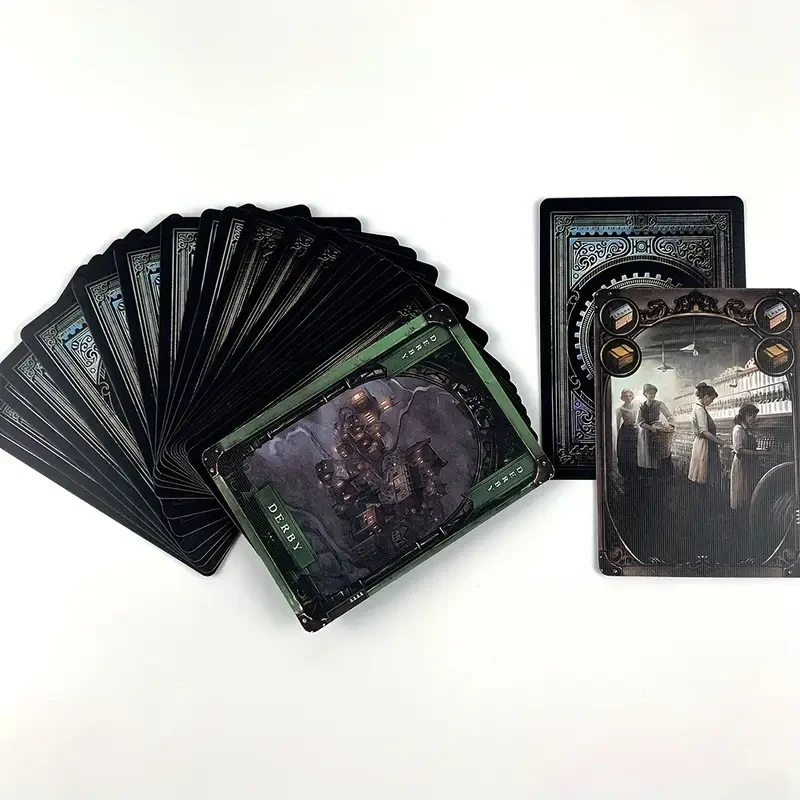 BRASS English Strategy Board Game for Grown Ups - Durable Paper Material