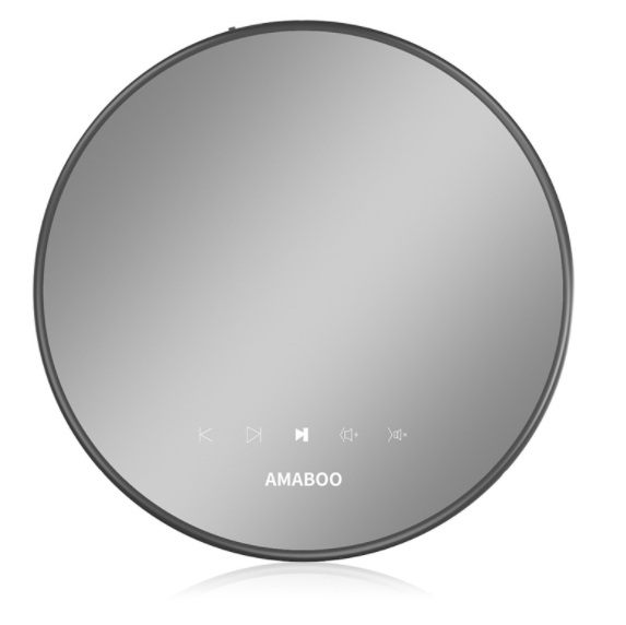 Wholesale 7 Inch Round Magic Mirror Makeup Mirror Digital Photo Frame Digital Photo Frame