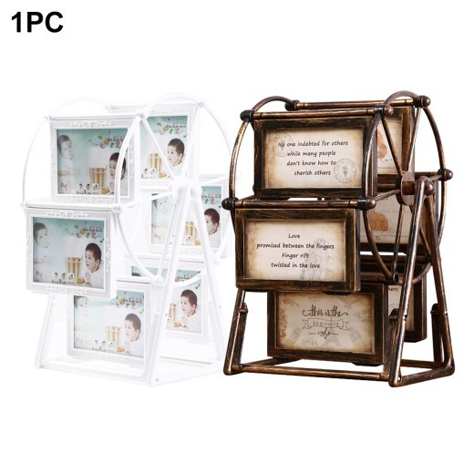 Combined plastic children's photo frame