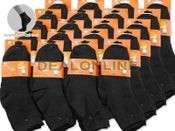 WHOLESALE - (60 Pairs) Kids' Black Socks 4-7YEAR