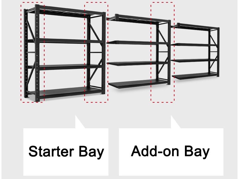 Heavy Duty Steel Storage Shelving Shelves - 200X200X60CM Racking Rack
