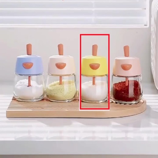 Spice Jar Household Kitchen Spice Bottle