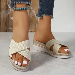 Women's Large Size Sandals Outer Wear Fashionable All-matching