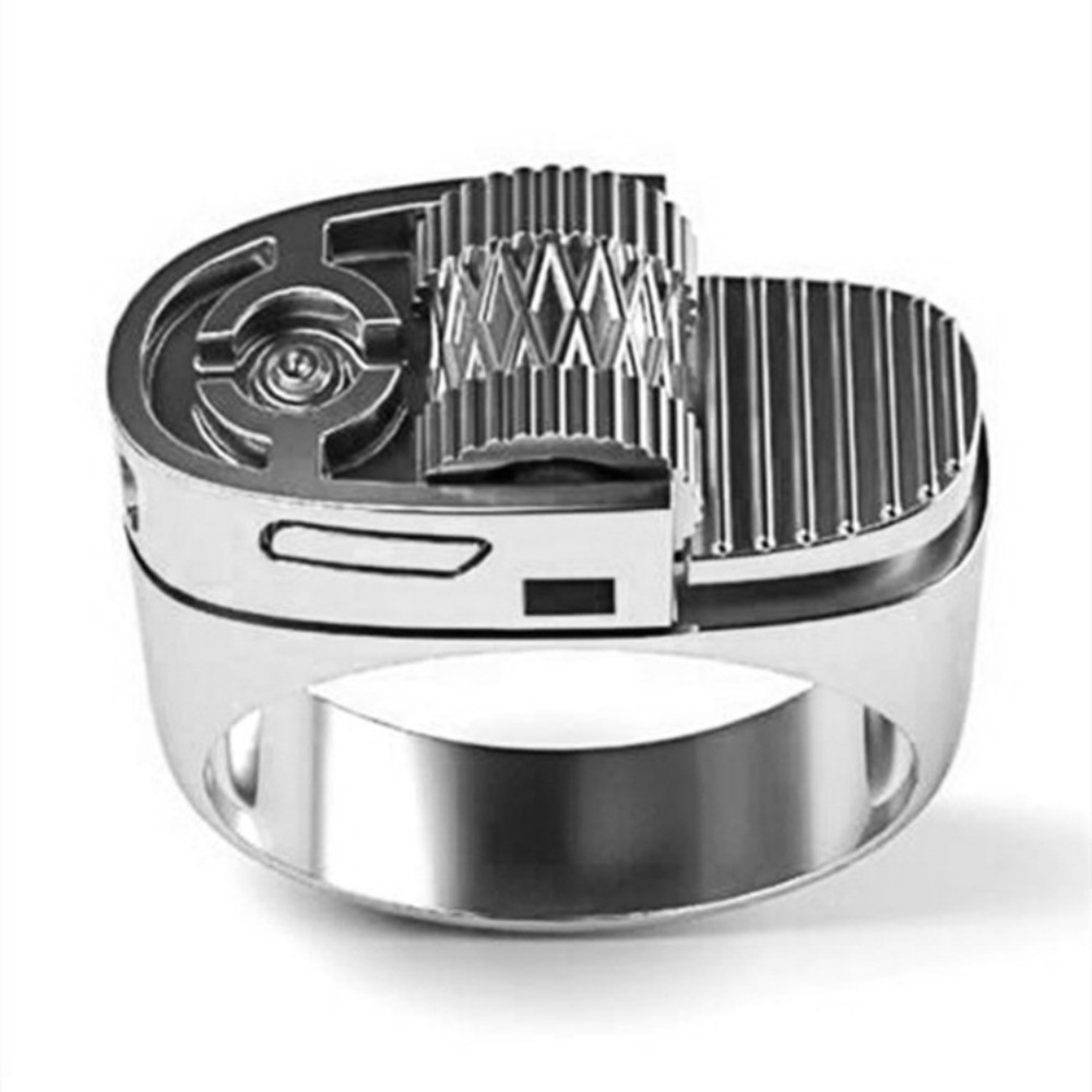 Ring Jewelry - European and American Style Lighter Ring Spot