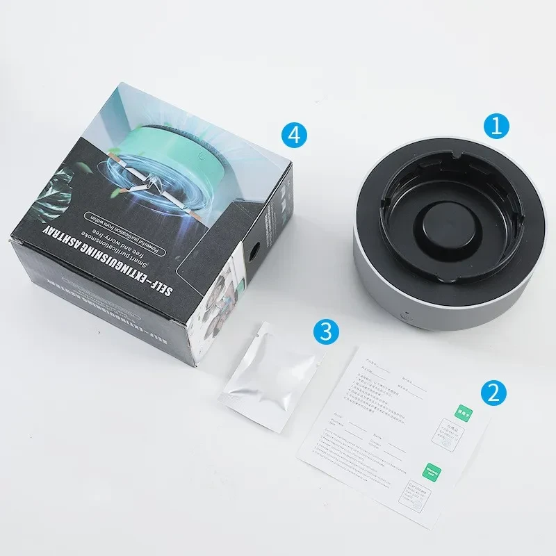 Air Purification Ashtray Anion Purification