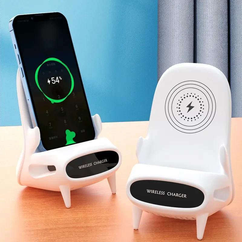 Portable Mini Chair Wireless Charger Desk