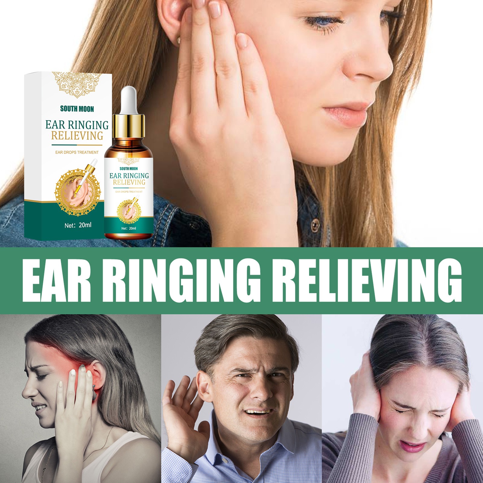 20ml Ear Ringing Relief Ear Drops