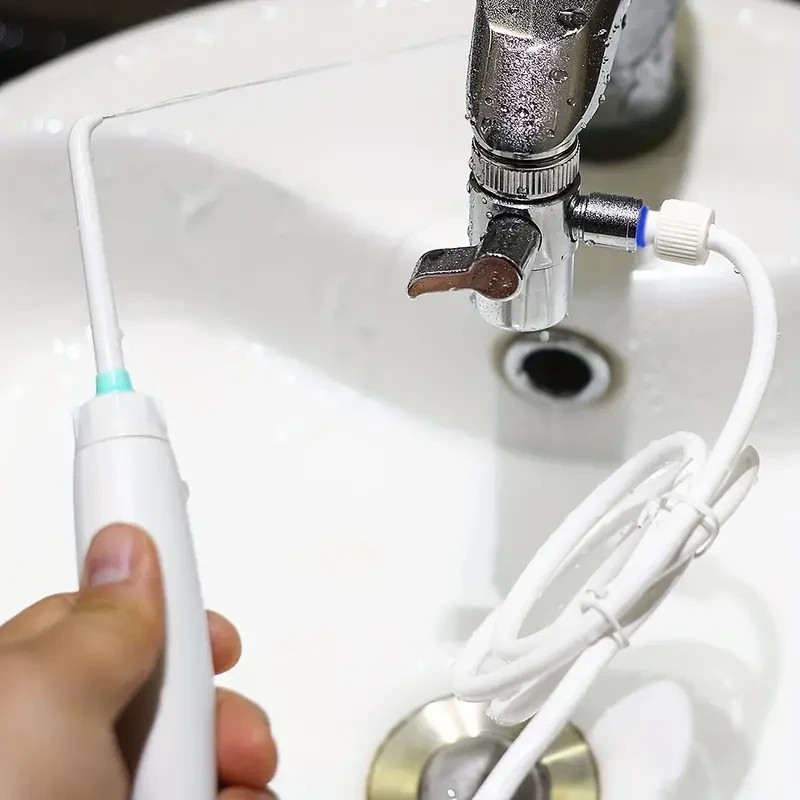 Electric Water Flosser with Faucet Adapter
