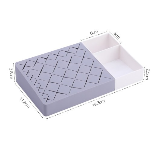 Desktop Cosmetic Lipstick Storage Box Organizer Rack