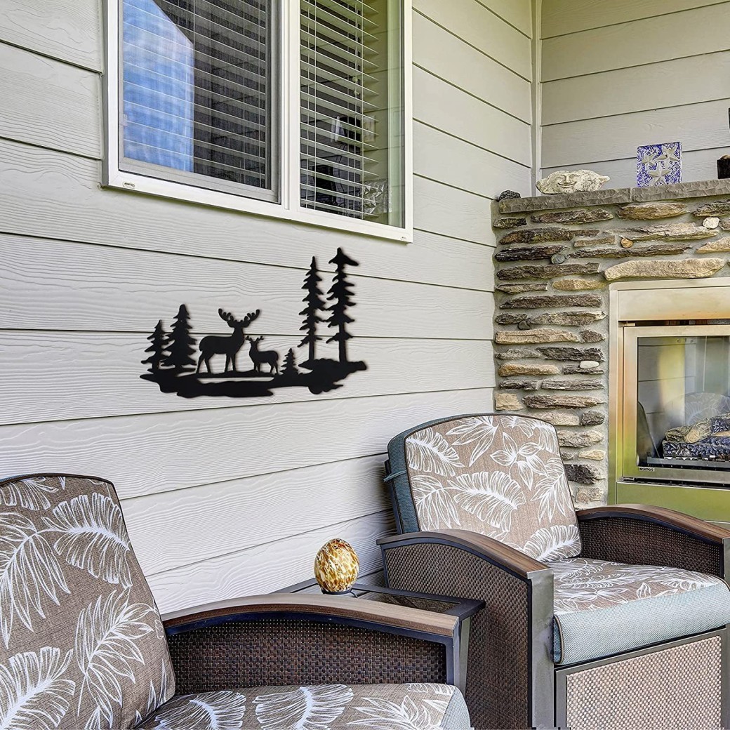 Art Deer In The Forest Wall Decoration Pendant