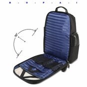 Business Anti Theft Waterproof Three Layer Large Capacity Double Shoulder Bag