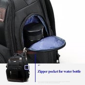 Bopai 11 85301 15.6 Large Capacity Multi Layer Zipper Bag Design Breathable L