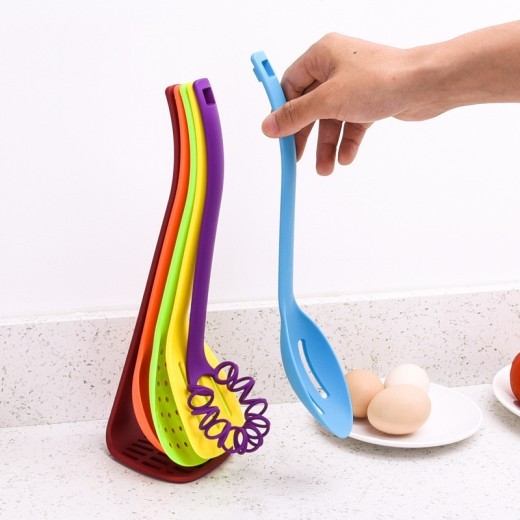 SIX piece Non Stick Nylon Cookware Set