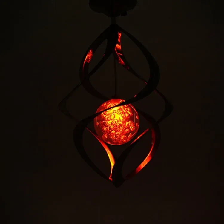 Color Changing Solar Wind Chime Light