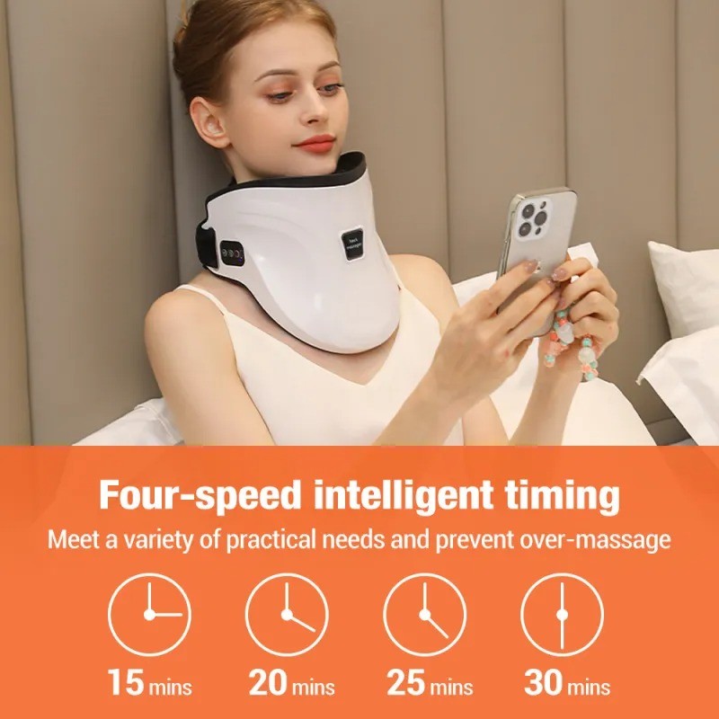 Electric Hot Compress Neck Fixed Traction Air Pressure