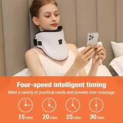 Electric Hot Compress Neck Fixed Traction Air Pressure