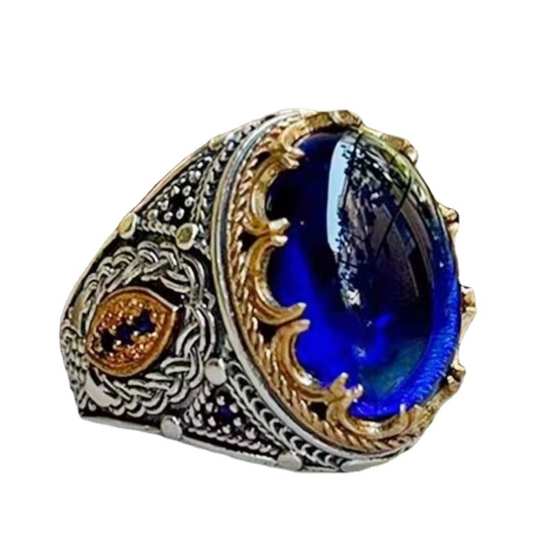 European and American Retro Pattern Rings