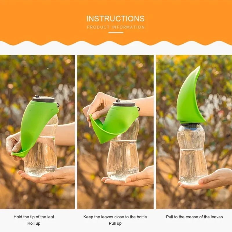 Dogs Feeding Water Dispenser Accompanying Cup