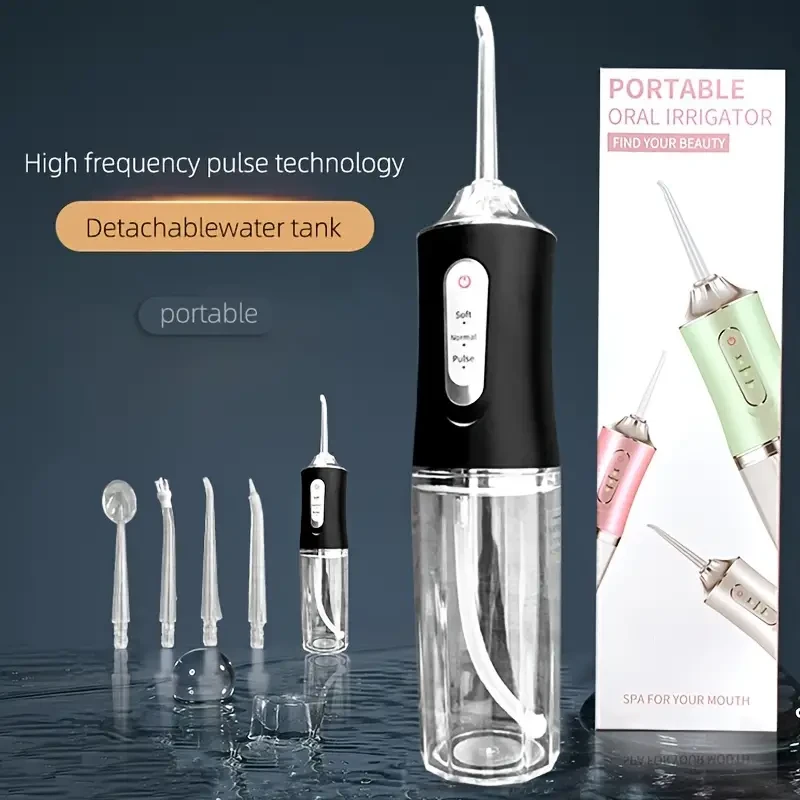 Portable Water Flosser for Orthodontic Care