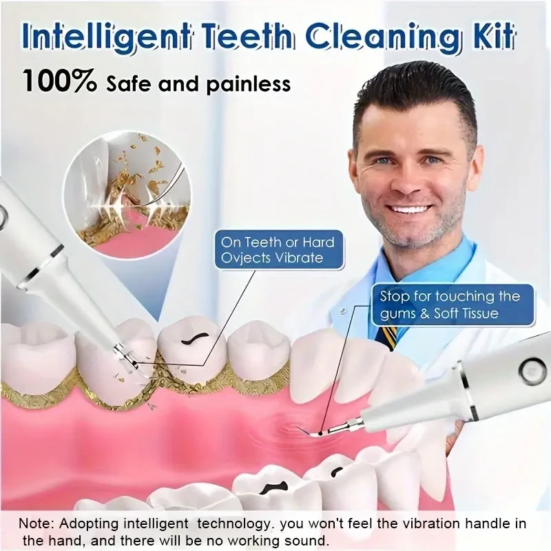 Scaler with LED light, 3 modes, USB rechargeable