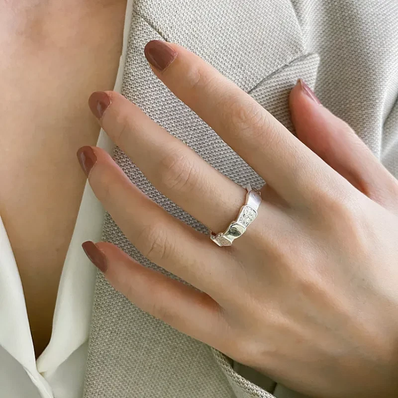 Stitching Scale Ring Female Fashion Simple