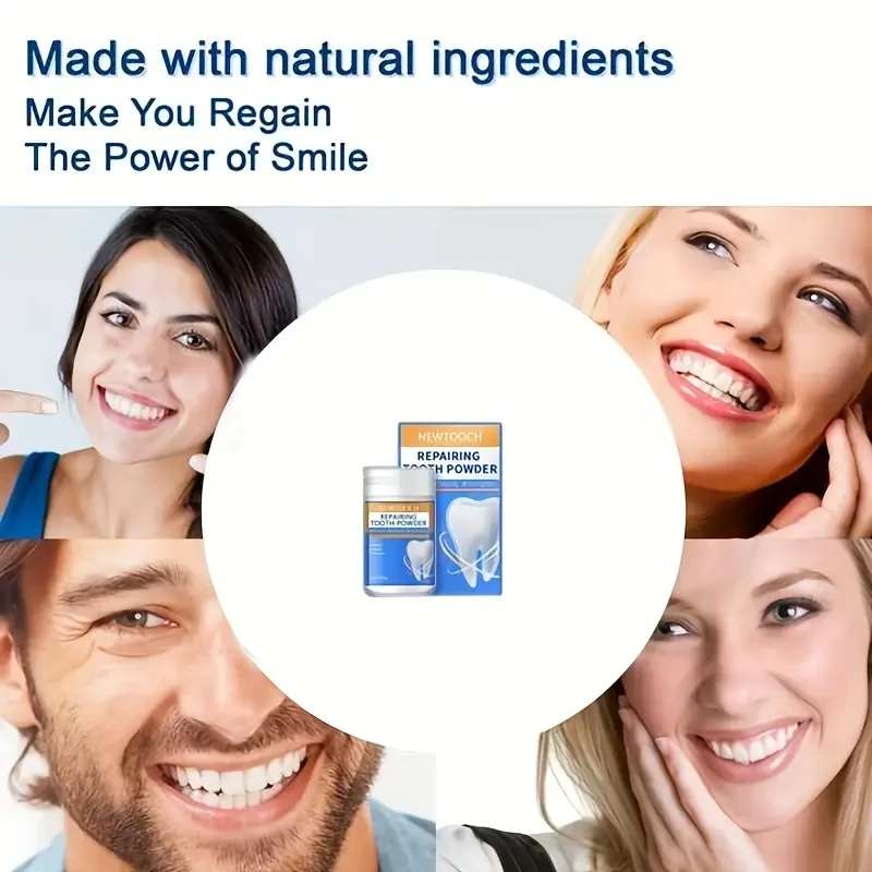 50g Teeth Whitening Powder, Plant Essence Ingredients