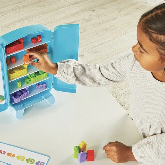 Learning Resources Sorting Snacks Mini Fridge