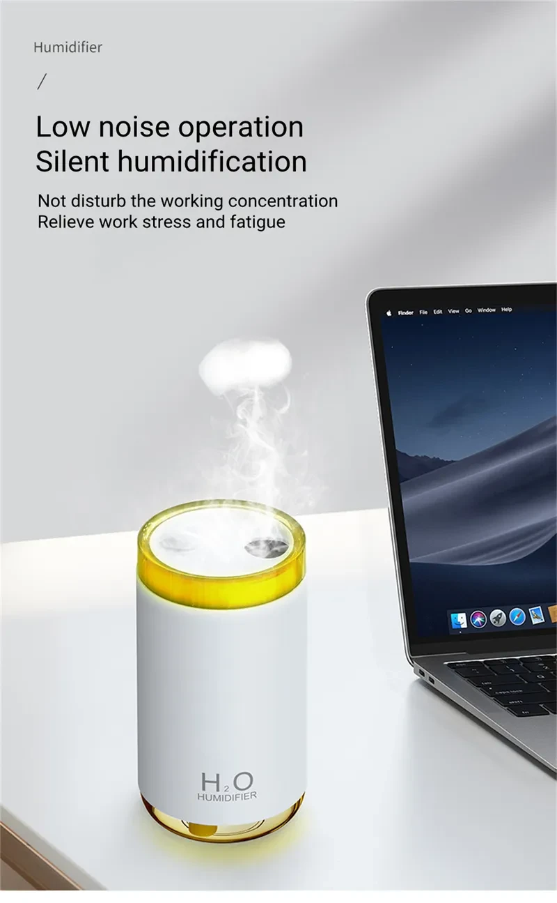 Creative Smoke Ring Jellyfish Humidifier